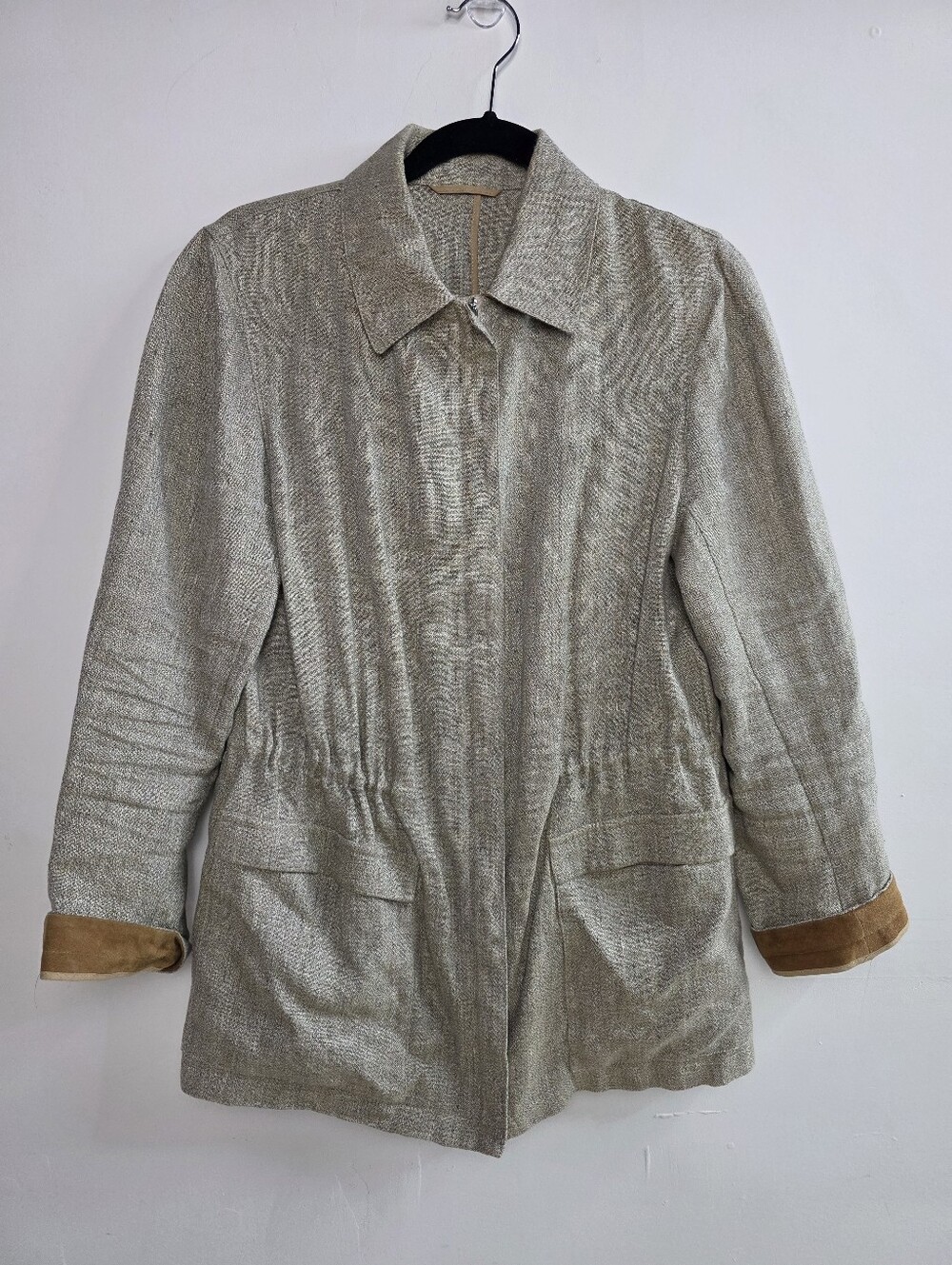Luciano Barbera Vintage Lightweight Utility Safari Jacket